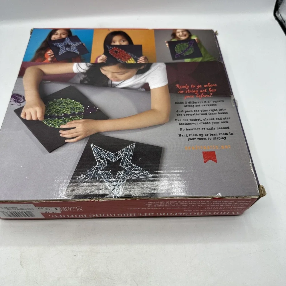 The String Art Kit #2 Super Easy Way To Make String Art! 2015